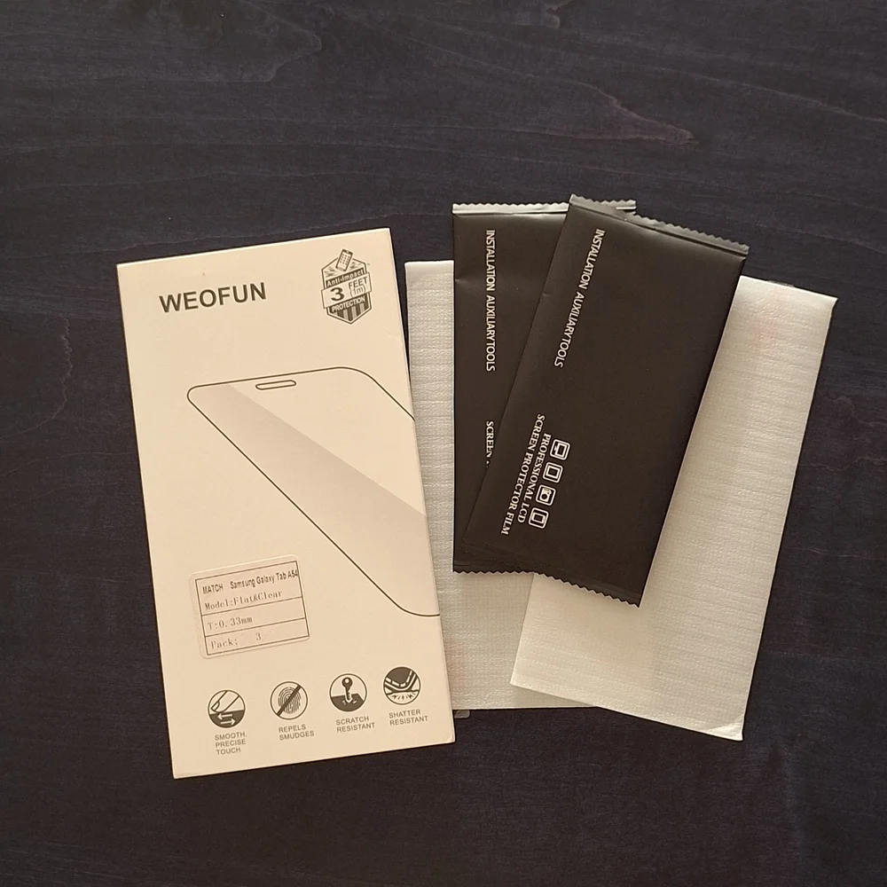 Screen Protector for Samsung A54 Cell Phone, pack of 2.